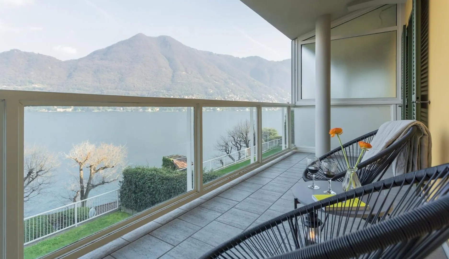 Besana 9 On The Lake - Private Garden & Parking By Rent All Como Moltrasio Itálie
